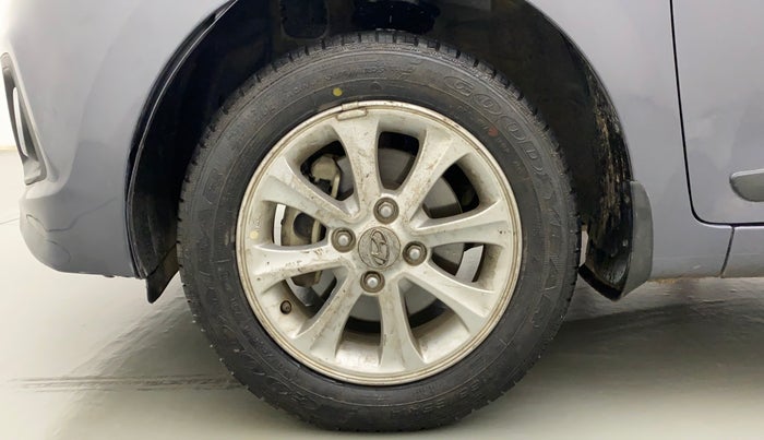 2013 Hyundai Grand i10 ASTA 1.2 KAPPA VTVT, Petrol, Manual, 23,886 km, Left Front Wheel