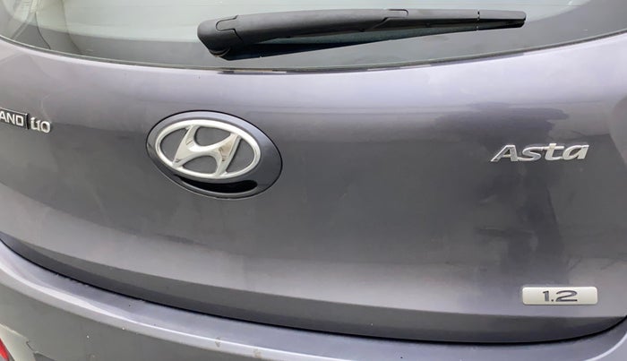 2013 Hyundai Grand i10 ASTA 1.2 KAPPA VTVT, Petrol, Manual, 23,886 km, Dicky (Boot door) - Slightly dented