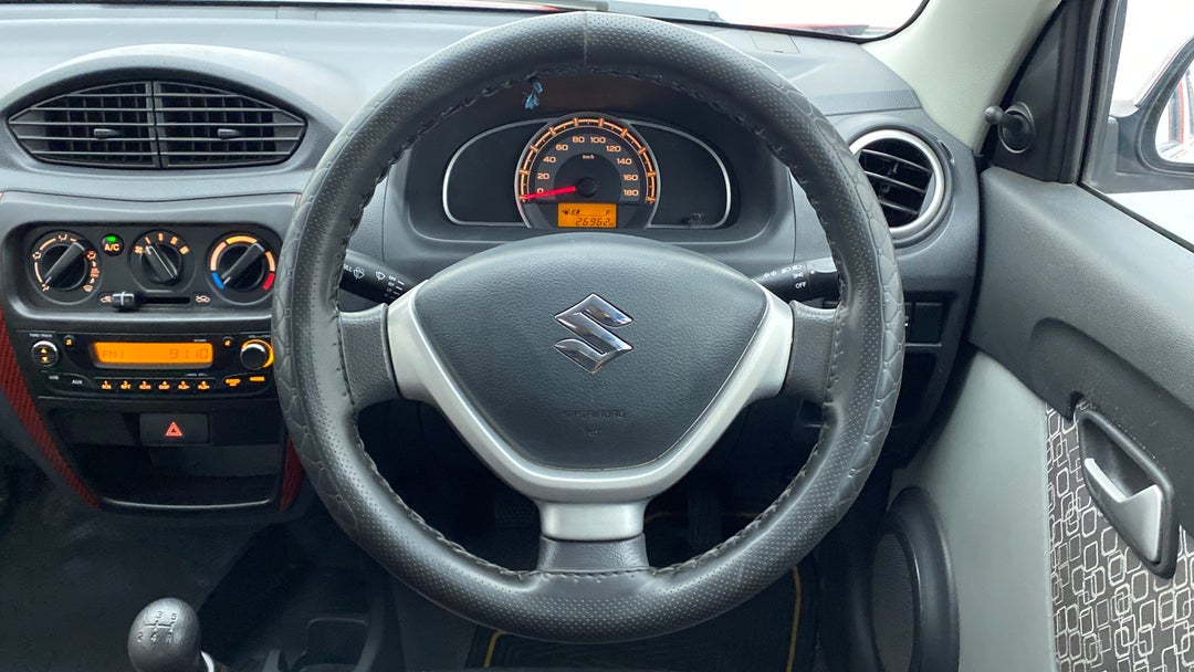 Steering Wheel Close Up