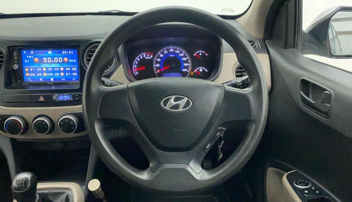 2013 Hyundai Grand i10 MAGNA 1.2 KAPPA VTVT, Petrol, Manual, 54,998 km, Steering Wheel Close Up