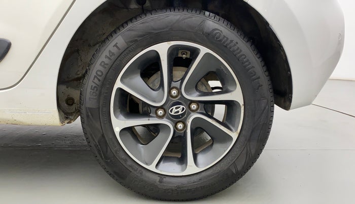 2018 Hyundai Grand i10 ASTA 1.2 CRDI, Diesel, Manual, 40,757 km, Left Rear Wheel