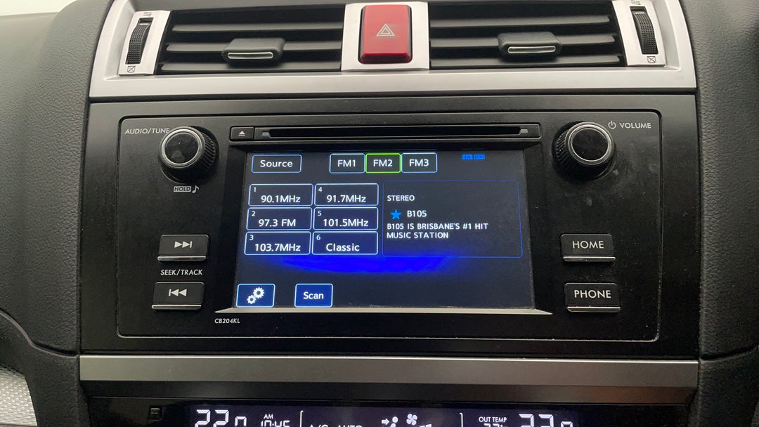 2015 Subaru Outback 2.5i  Awd, Automatic, 131612 km, Infotainment System