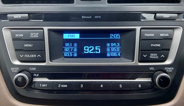 2018 Hyundai Elite i20 SPORTZ 1.2, Petrol, Manual, 67,944 km, Infotainment System