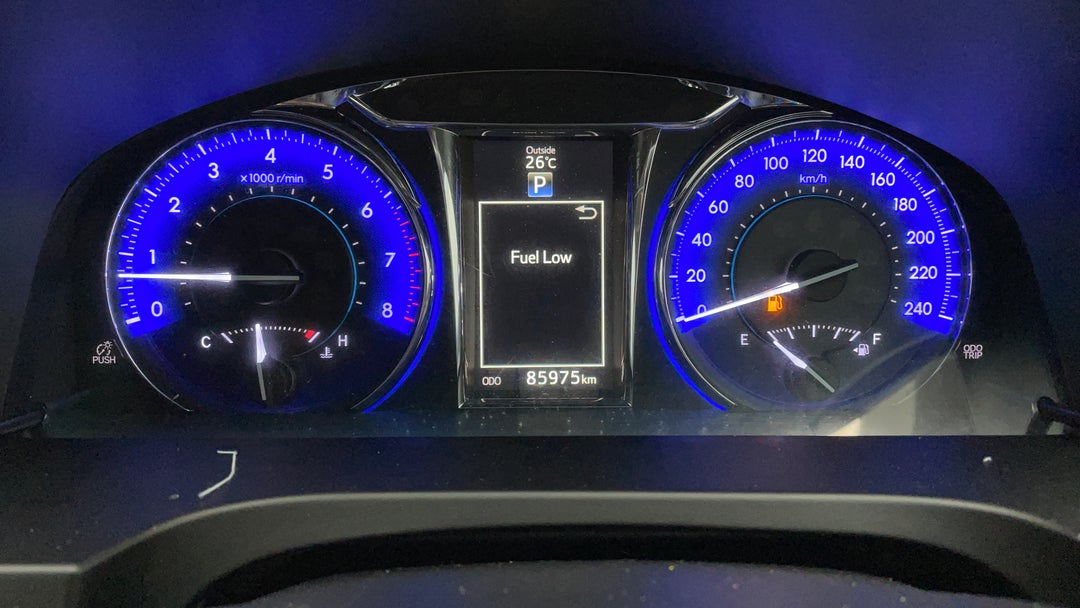 2017 Toyota Aurion Sportivo, Automatic, 85986 km, Odometer View