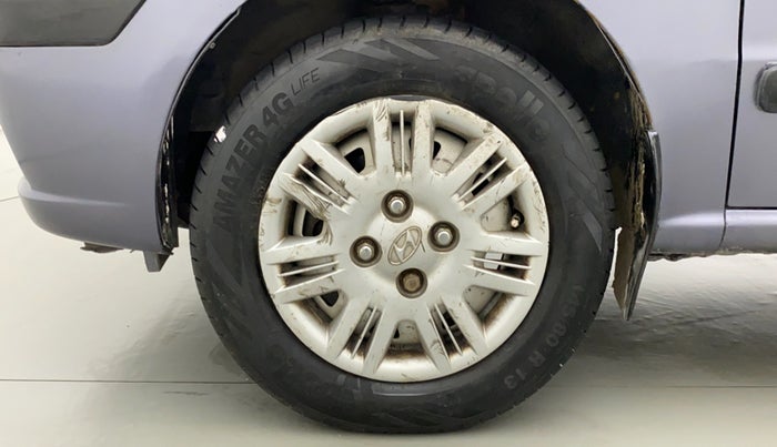 2011 Hyundai Santro Xing GLS, Petrol, Manual, 73,091 km, Left Front Wheel