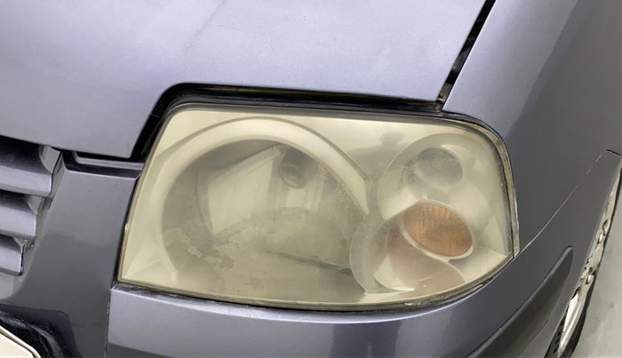 2011 Hyundai Santro Xing GLS, Petrol, Manual, 73,091 km, Left headlight - Minor damage