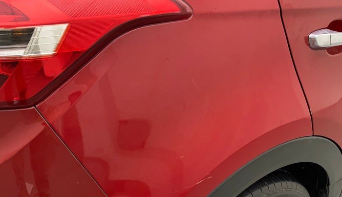 2016 Hyundai Creta SX PLUS AT 1.6 PETROL, Petrol, Automatic, 90,683 km, Right quarter panel - Minor scratches