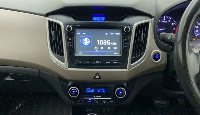 2016 Hyundai Creta SX PLUS AT 1.6 PETROL, Petrol, Automatic, 90,683 km, Air Conditioner