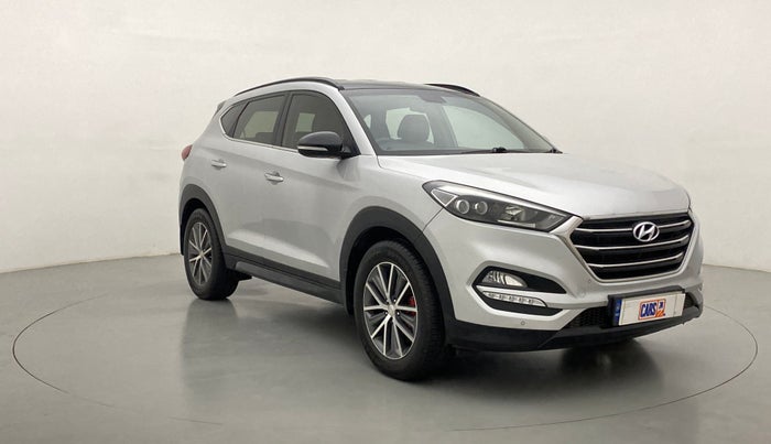 2017 Hyundai Tucson 2WD AT GLS DIESEL, Diesel, Automatic, 91,417 km, Right Front Diagonal