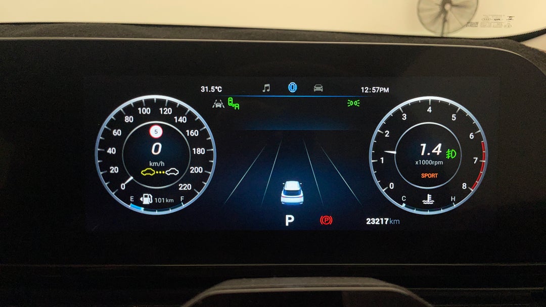 2023 Chery Omoda 5 Ex (high Version), Automatic, 23217 km, Odometer View