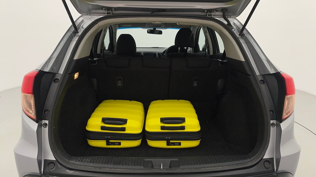 Boot Inside View with Luggage