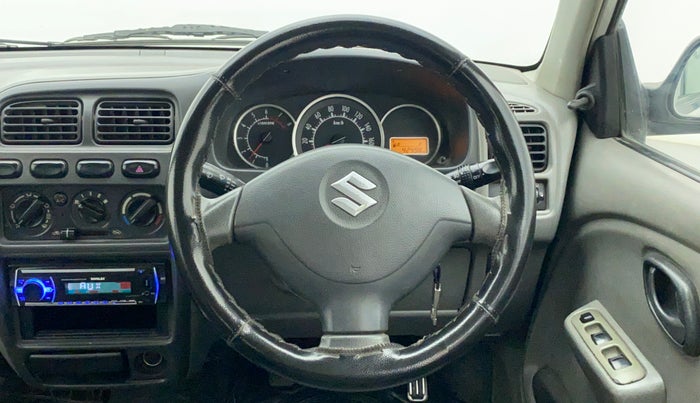 2012 Maruti Alto K10 VXI, Petrol, Manual, 42,498 km, Steering Wheel Close Up