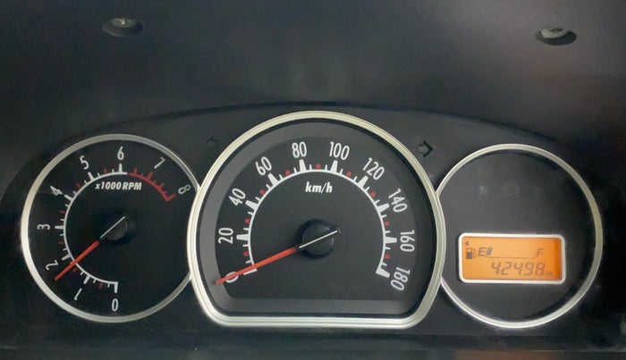 2012 Maruti Alto K10 VXI, Petrol, Manual, 42,498 km, Odometer Image