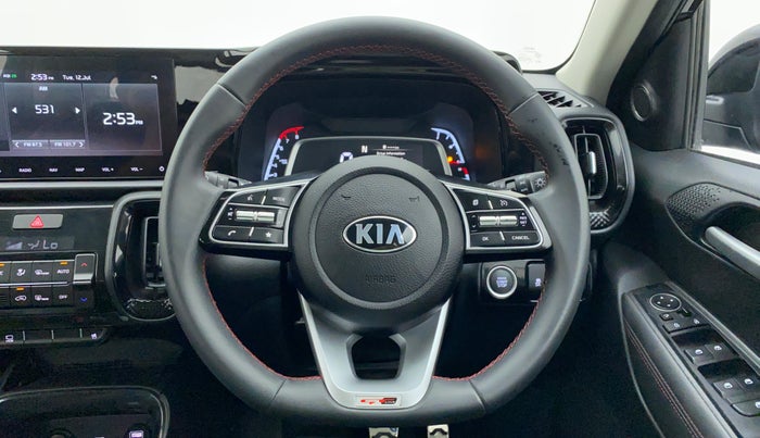 2020 KIA SONET GTX + 1.0 IMT, Petrol, Manual, 19,932 km, Steering Wheel Close Up