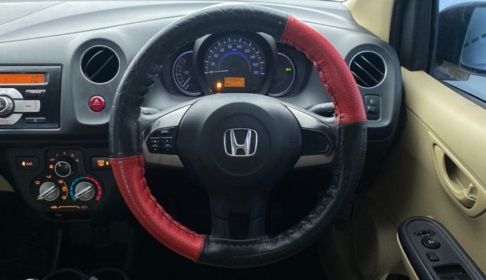 2014 Honda Brio 1.2 S MT I VTEC, Petrol, Manual, 74,434 km, Steering Wheel Close Up