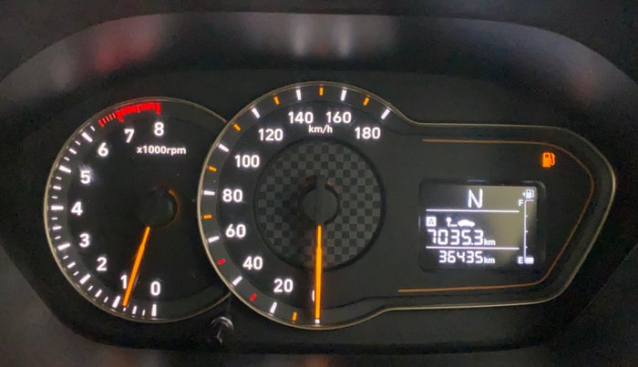 2018 Hyundai NEW SANTRO SPORTZ AMT, Petrol, Automatic, 36,435 km, Odometer Image