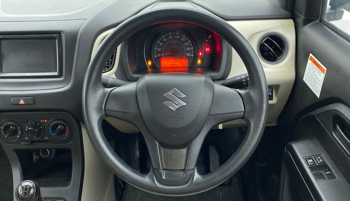 2020 Maruti New Wagon-R LXI CNG 1.0, CNG, Manual, 48,073 km, Steering Wheel Close Up