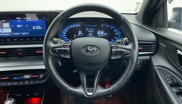 2021 Hyundai NEW I20 N LINE N8 1.0 TURBO GDI DCT, Petrol, Automatic, 25,319 km, Steering Wheel Close Up