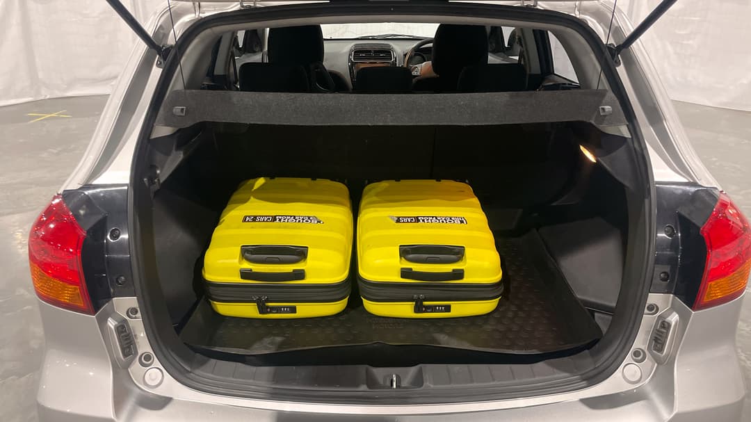 2018 Mitsubishi ASX Es (2WD), Automatic, 99986 km, Boot Inside View with Luggage