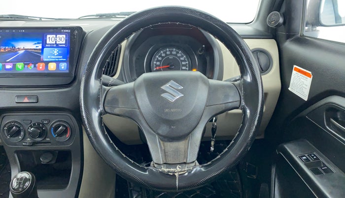 2019 Maruti New Wagon-R 1.0 Lxi (o) cng, CNG, Manual, 1,01,144 km, Steering Wheel Close Up