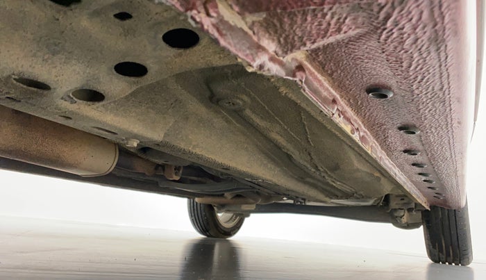 2018 Ford Figo Aspire 1.5 TITANIUM AT PETROL, Petrol, Automatic, 26,580 km, Right Side Underbody