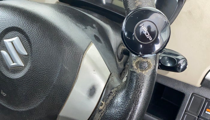 2016 Maruti Wagon R 1.0 VXI, Petrol, Manual, 45,735 km, Steering wheel - Steering cover is minor torn