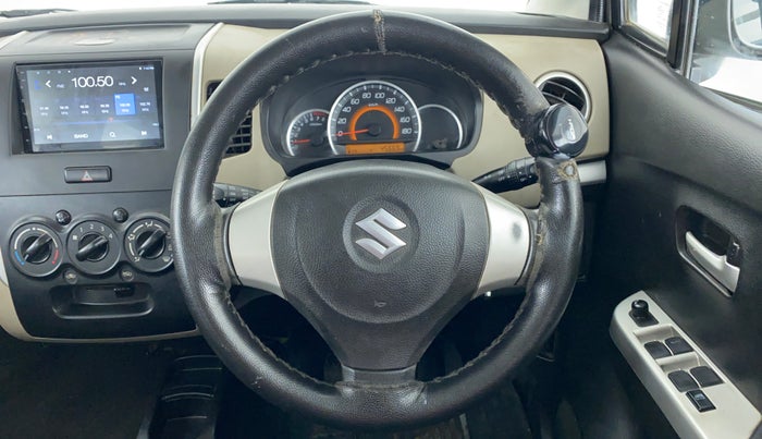 2016 Maruti Wagon R 1.0 VXI, Petrol, Manual, 45,735 km, Steering Wheel Close Up