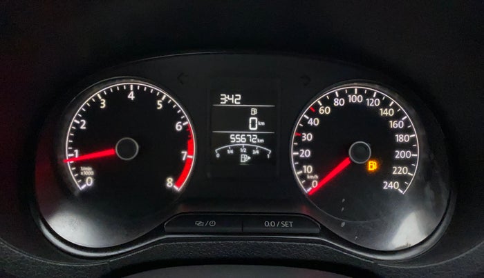 2017 Volkswagen Ameo HIGHLINE1.2L, Petrol, Manual, 55,672 km, Odometer Image