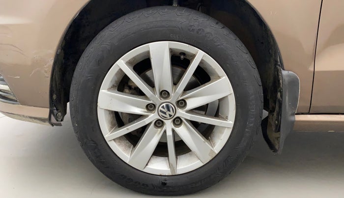 2017 Volkswagen Ameo HIGHLINE1.2L, Petrol, Manual, 55,672 km, Left Front Wheel