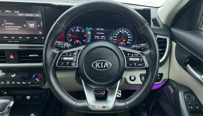 2019 KIA SELTOS 1.5 GTX+ AT, Diesel, Automatic, 23,169 km, Steering Wheel Close Up