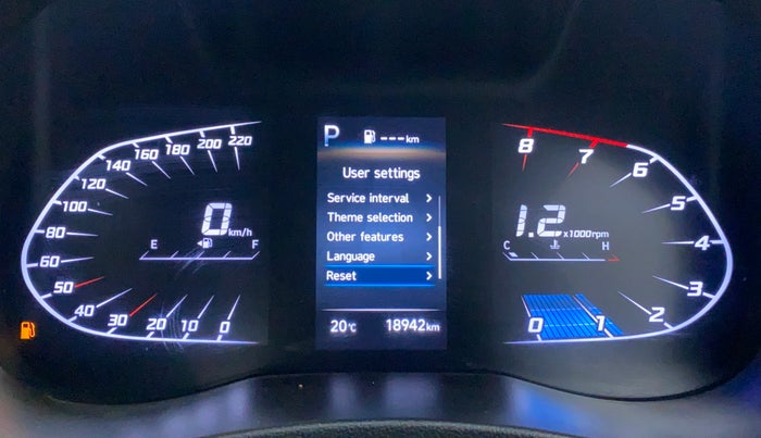 2021 Hyundai Verna SX 1.5 VTVT IVT, Petrol, Automatic, 18,919 km, Odometer Image