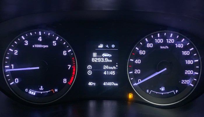 2017 Hyundai Elite i20 ASTA 1.2 (O), Petrol, Manual, 41,497 km, Odometer Image