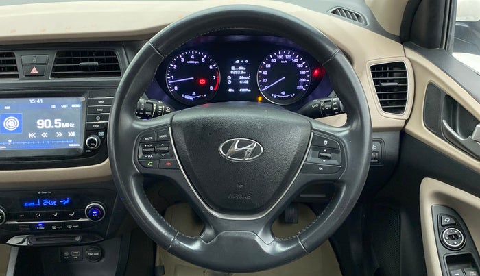 2017 Hyundai Elite i20 ASTA 1.2 (O), Petrol, Manual, 41,497 km, Steering Wheel Close Up