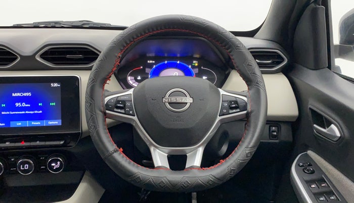 2023 Nissan MAGNITE XV TURBO CVT, Petrol, Automatic, 2,278 km, Steering Wheel Close Up