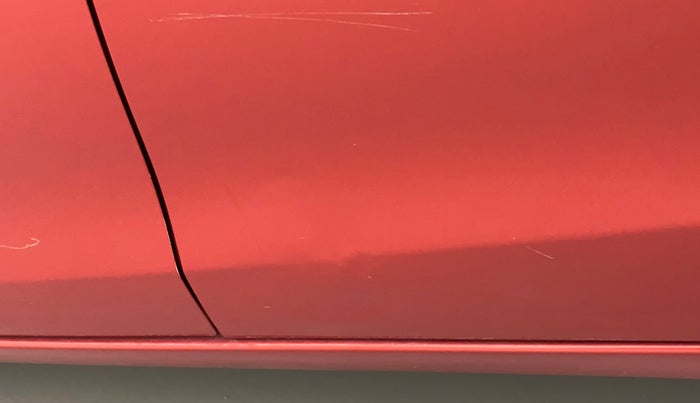 2017 Maruti Celerio ZXI AMT (O), Petrol, Automatic, 27,296 km, Rear left door - Slightly dented