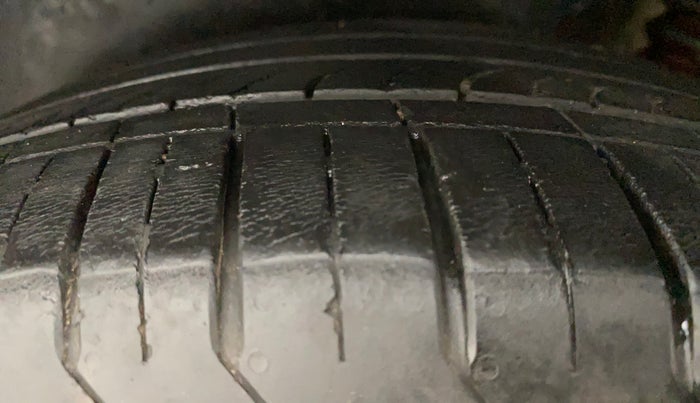 2021 Hyundai Creta SX (O) IVT 1.5 PETROL, Petrol, Automatic, 55,644 km, Left Rear Tyre Tread
