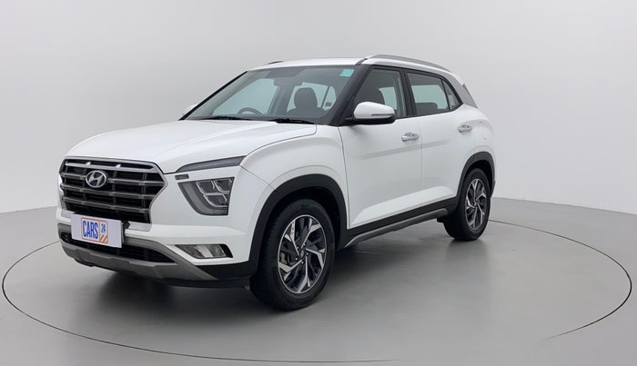 2021 Hyundai Creta SX (O) IVT 1.5 PETROL, Petrol, Automatic, 55,644 km, Left Front Diagonal