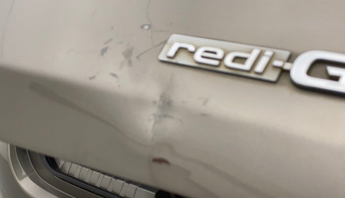 2018 Datsun Redi Go S 1.0, Petrol, Manual, 55,208 km, Dicky (Boot door) - Slightly dented