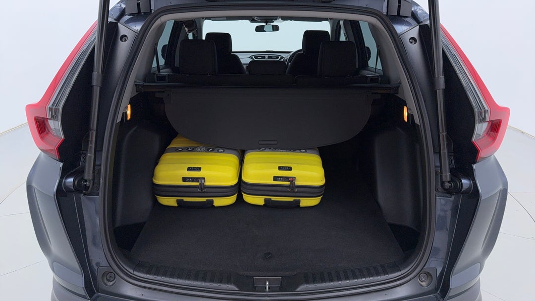 Boot Inside View with Luggage
