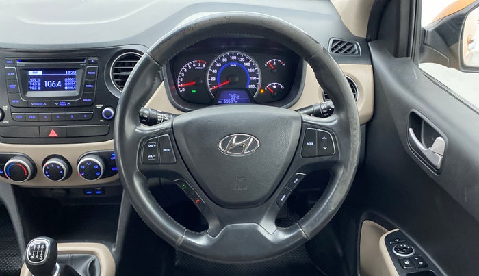 2016 Hyundai Grand i10 ASTA 1.2 VTVT, Petrol, Manual, 69,702 km, Steering Wheel Close Up