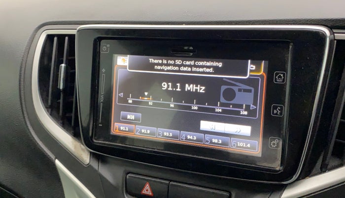 2018 Maruti Baleno RS 1.0 PETROL, Petrol, Manual, 69,269 km, Infotainment system - GPS Card not working/missing