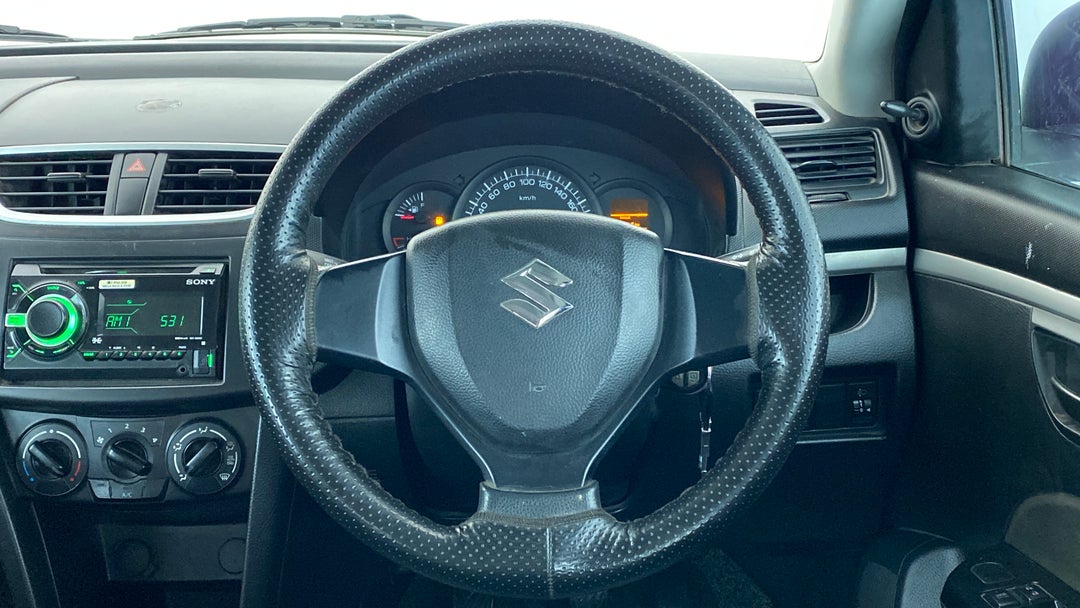 Steering Wheel Close Up