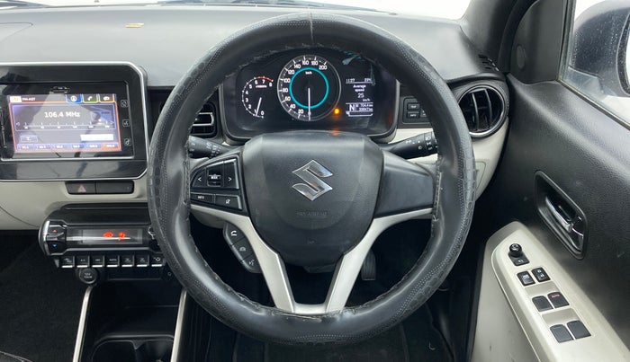 2018 Maruti IGNIS ALPHA 1.2 K12 AMT, Petrol, Automatic, 33,911 km, Steering Wheel Close Up