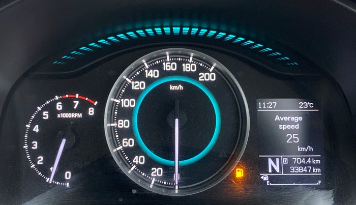 2018 Maruti IGNIS ALPHA 1.2 K12 AMT, Petrol, Automatic, 33,911 km, Odometer Image