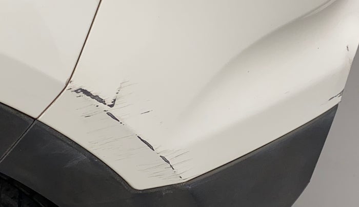 2016 Hyundai Creta SX PLUS 1.6 PETROL, Petrol, Manual, 1,00,496 km, Rear bumper - Minor scratches