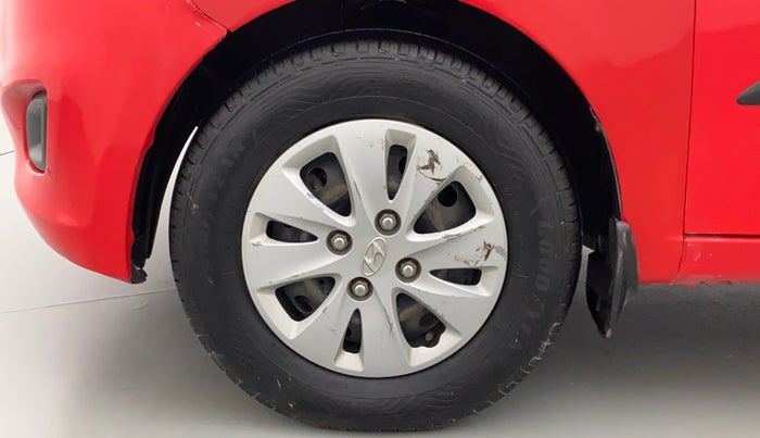2013 Hyundai i10 MAGNA 1.1, CNG, Manual, 67,521 km, Left Front Wheel