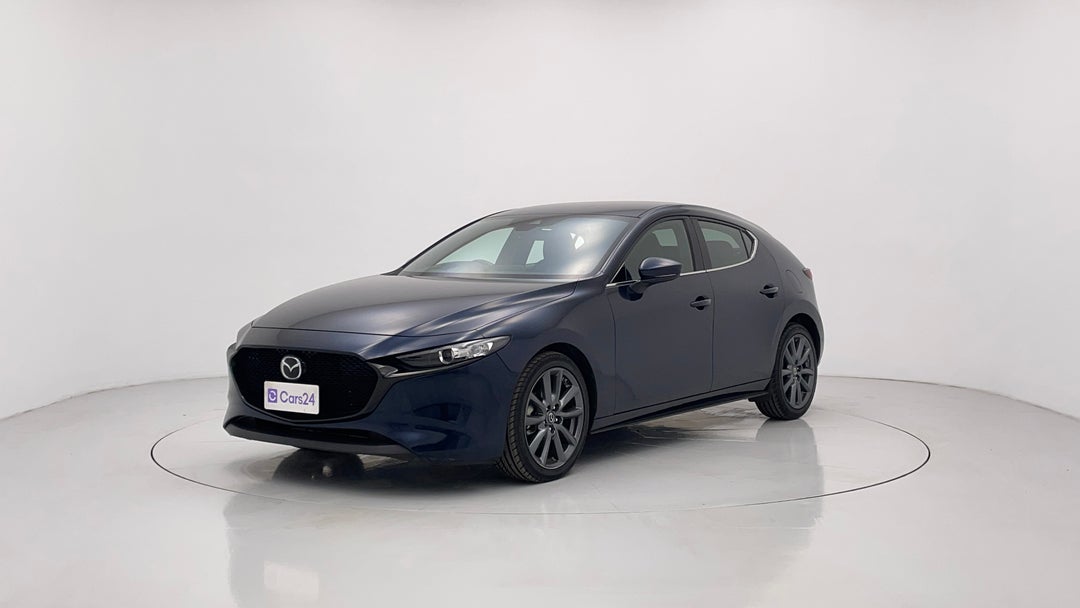 2021 Mazda 3 G20 Touring, Automatic, 58999 km, Left Front Diagonal (45- Degree) View