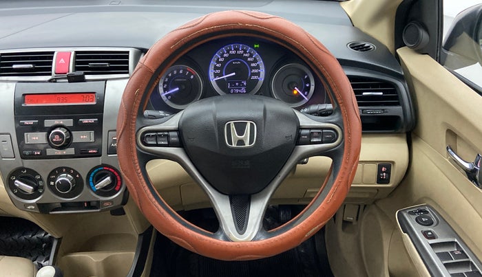 2012 Honda City V MT PETROL, Petrol, Manual, 79,174 km, Steering Wheel Close Up