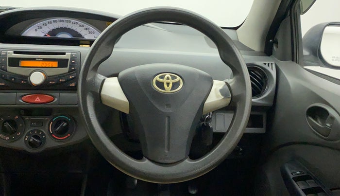 2012 Toyota Etios Liva G SP, Petrol, Manual, 79,235 km, Steering Wheel Close Up