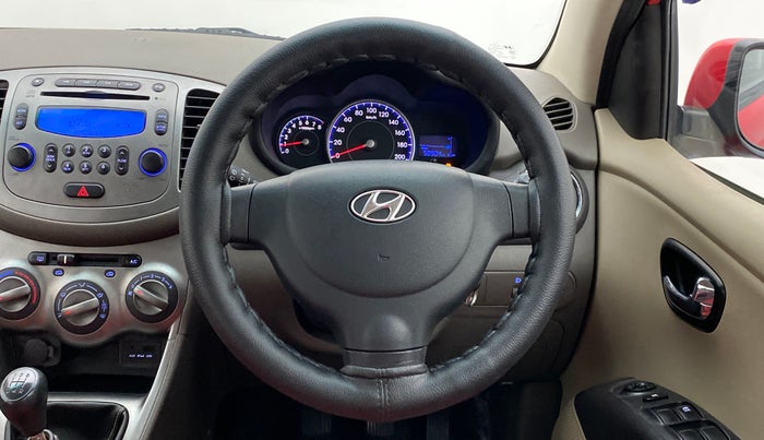 2011 Hyundai i10 SPORTZ 1.2 KAPPA2, Petrol, Manual, 50,950 km, Steering Wheel Close Up